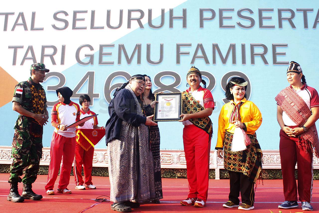 TNI Pecahkan Rekor MURI...
