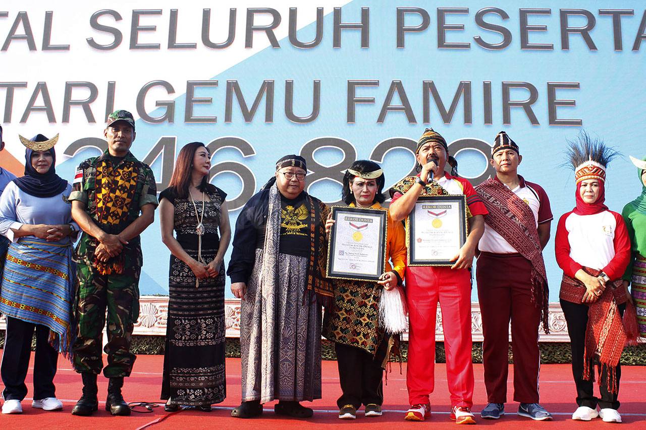 TNI Pecahkan Rekor MURI...