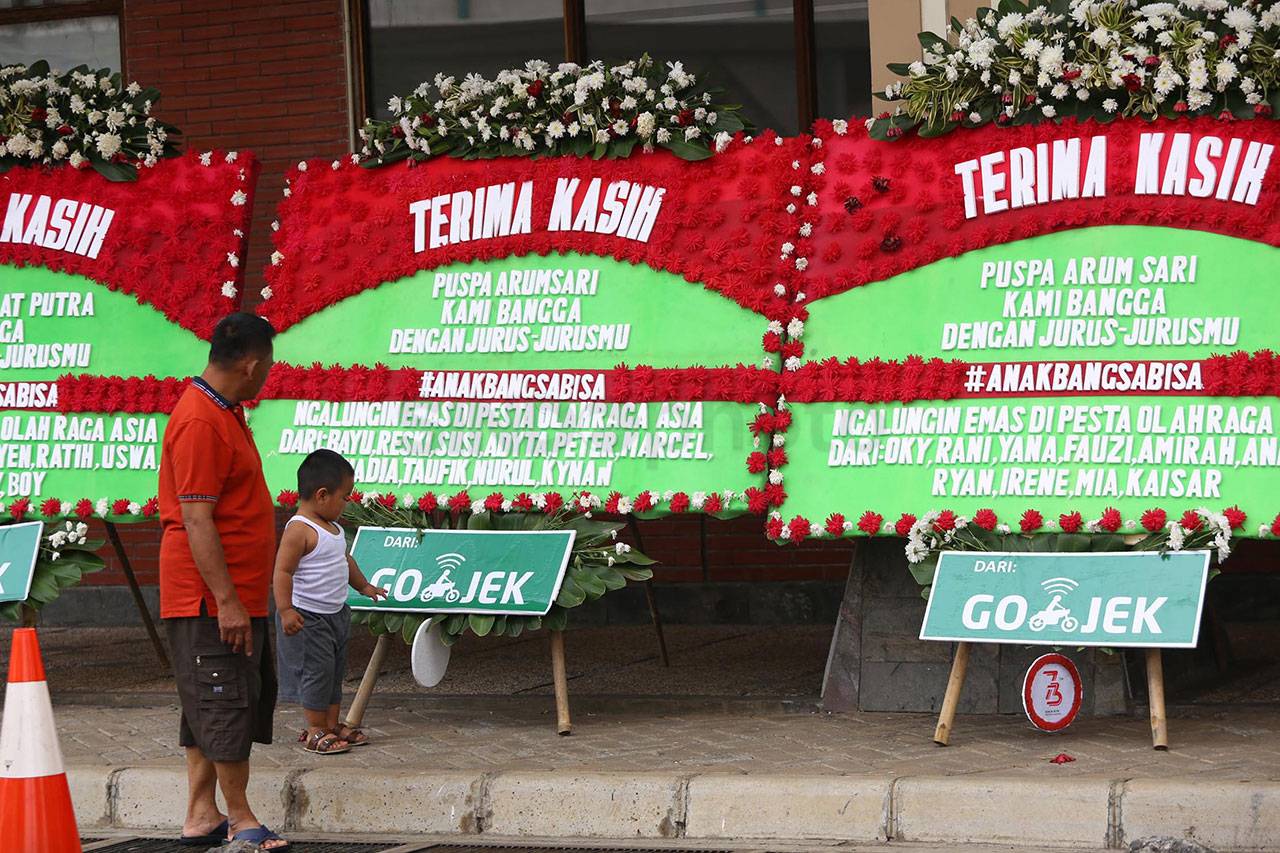 Go-Jek Apresiasi Atlet...