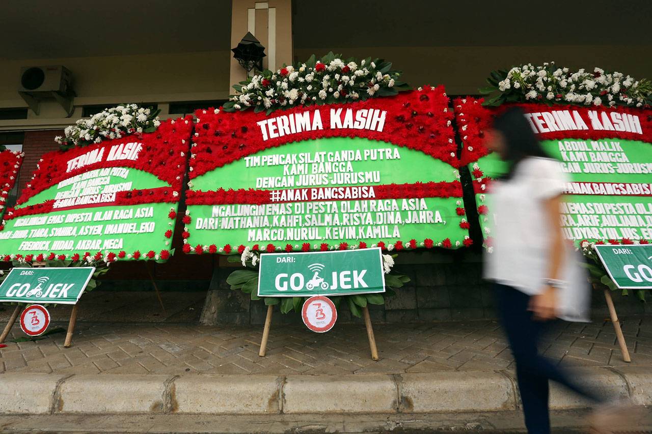 Go-Jek Apresiasi Atlet...