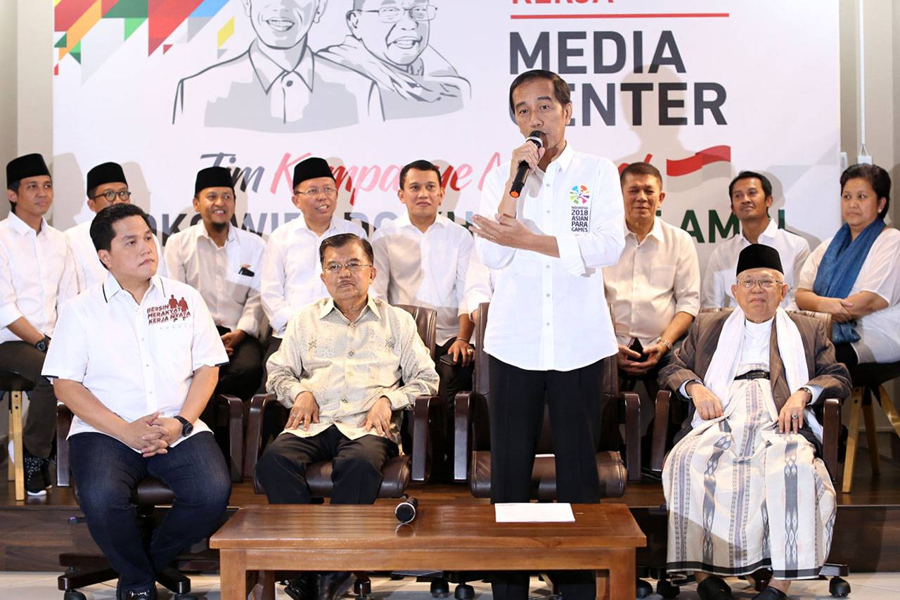 Jokowi Tunjuk Erick...