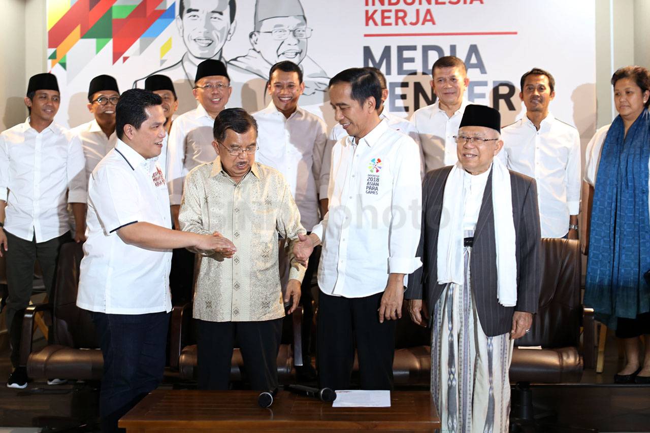 Jokowi Tunjuk Erick...