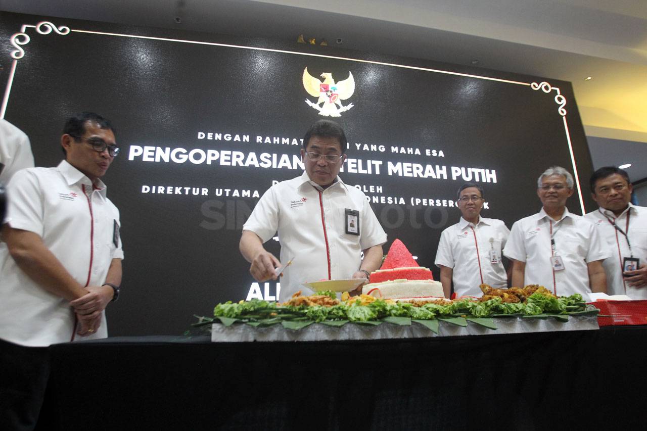 Dirut Telkom Resmikan...