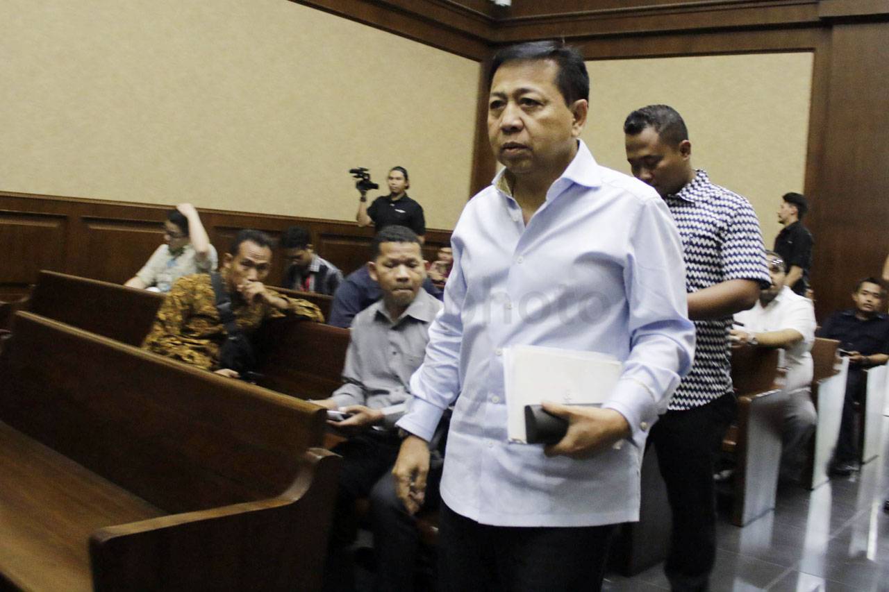 Setya Novanto Jadi Saksi...