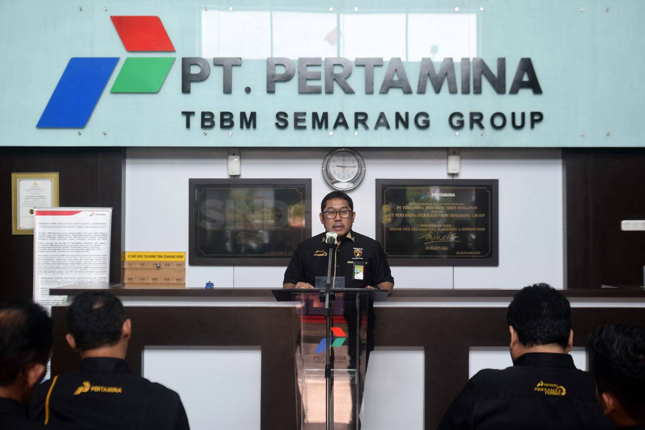 TBBM Semarang Distribusikan...