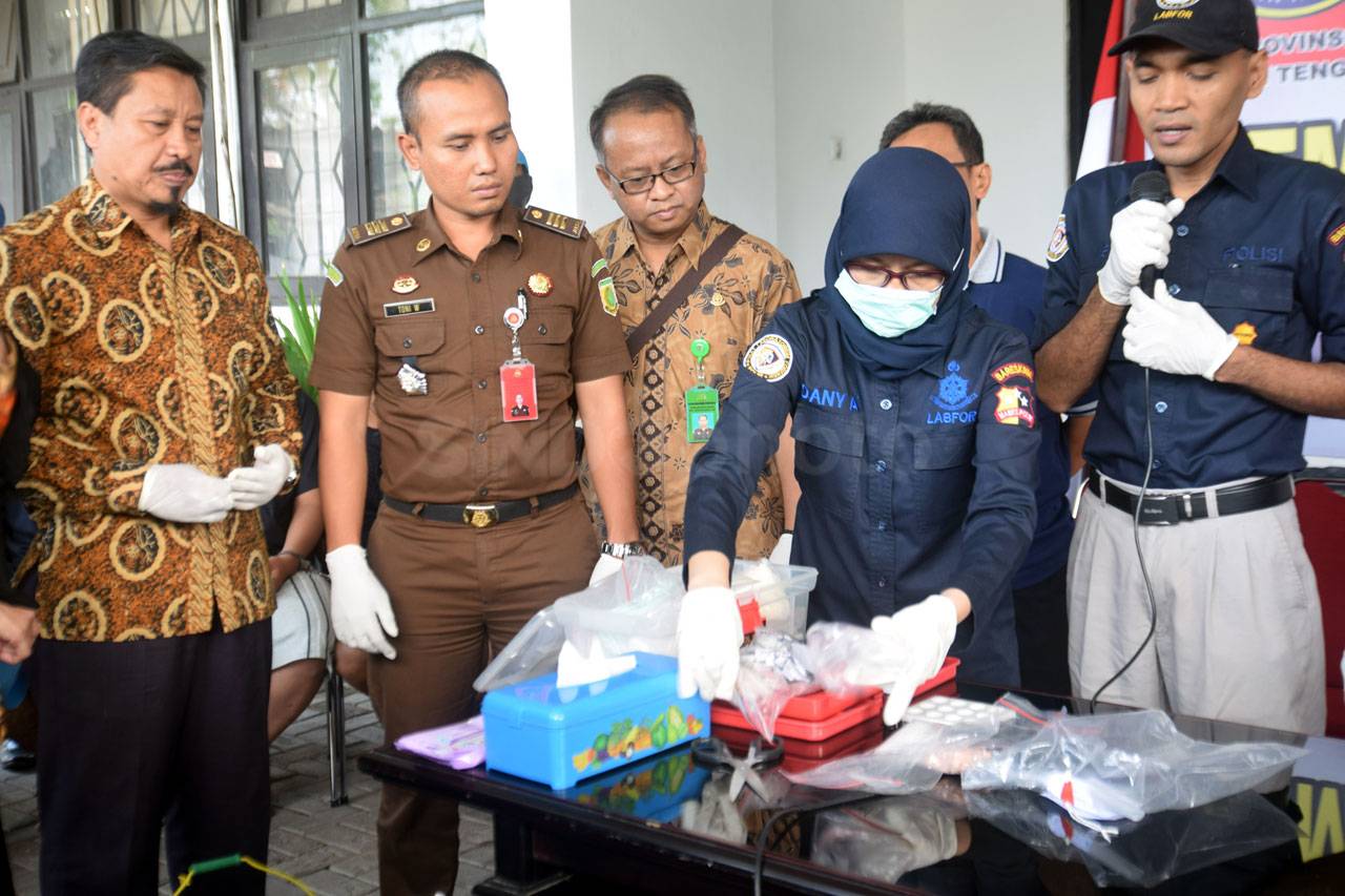BNNP Jateng Musnahkan...