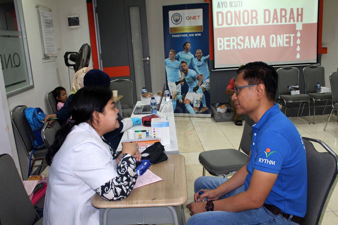 Qnet Gelar Donor Darah