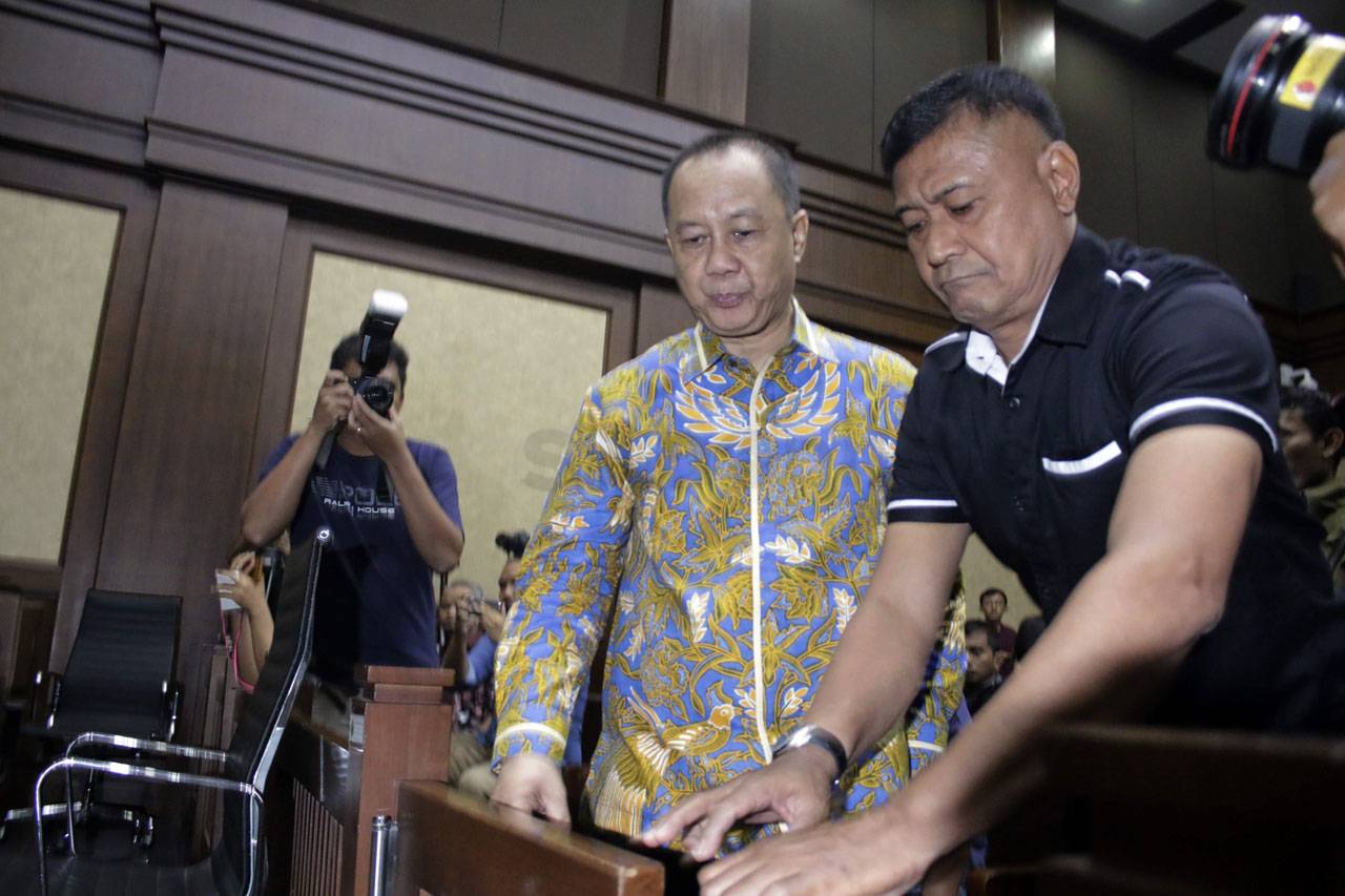 Mantan Kepala BPPN Syafruddin...