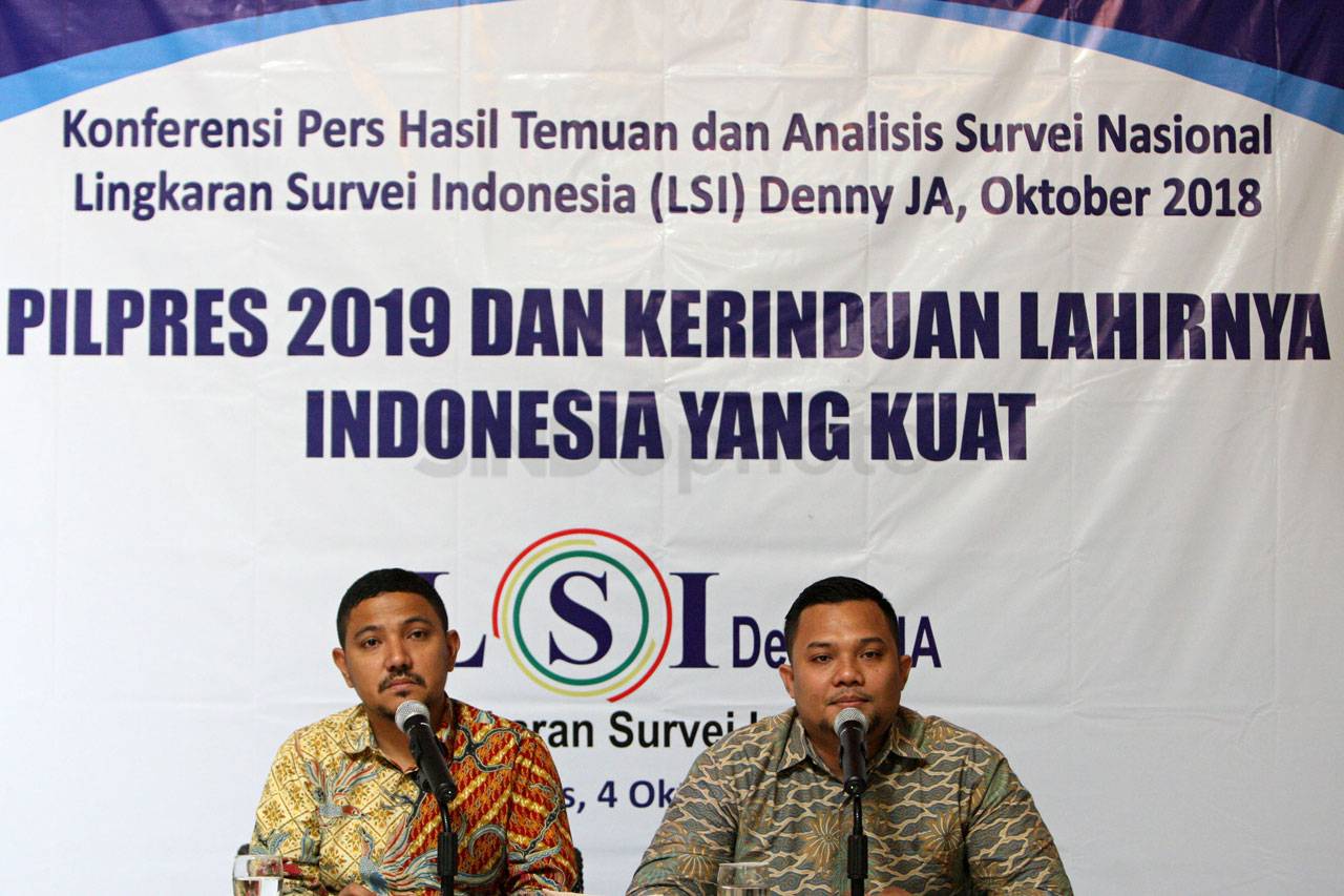 Rilis Survei LSI Denny...