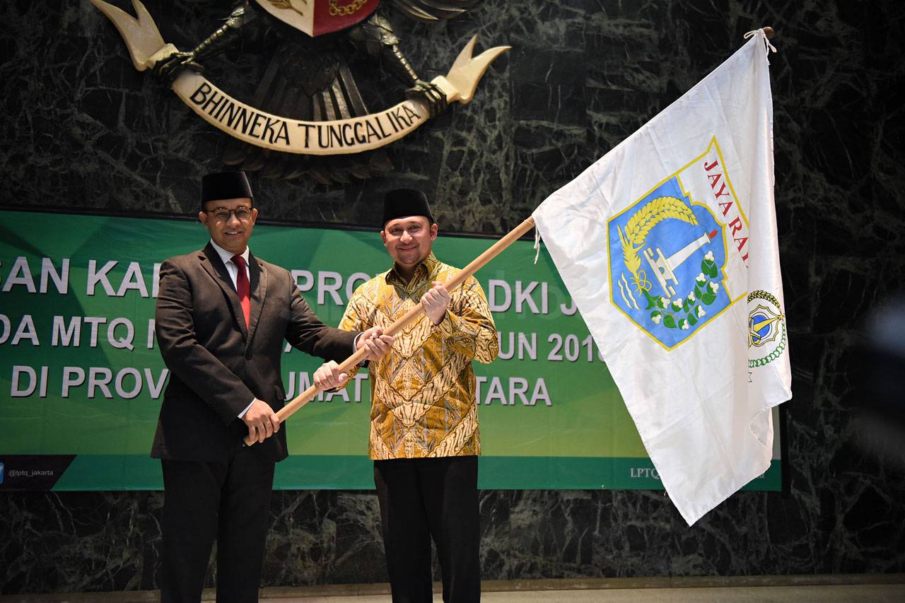 Gubernur Anies Baswedan...