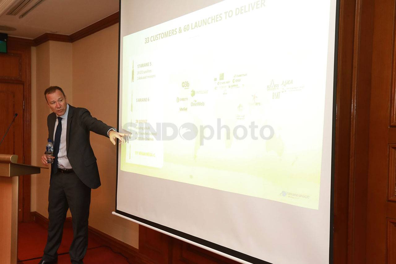 Arianespace Hadir dalam...