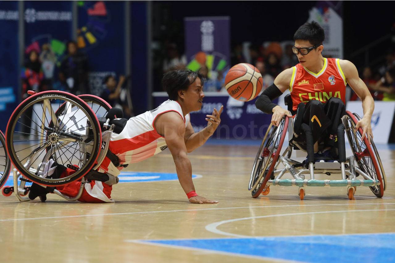 Tim Putra Basket Kursi...