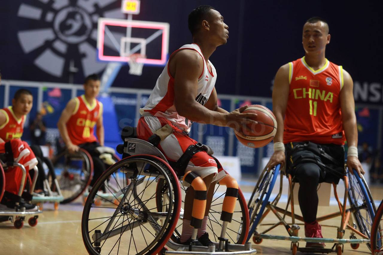 Tim Putra Basket Kursi...