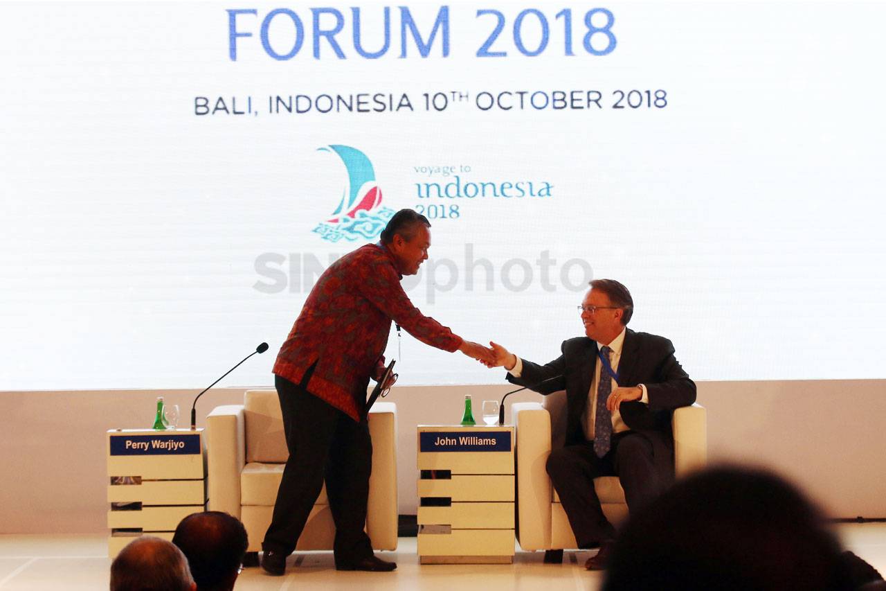 Gubernur BI Perry Warjiyo...