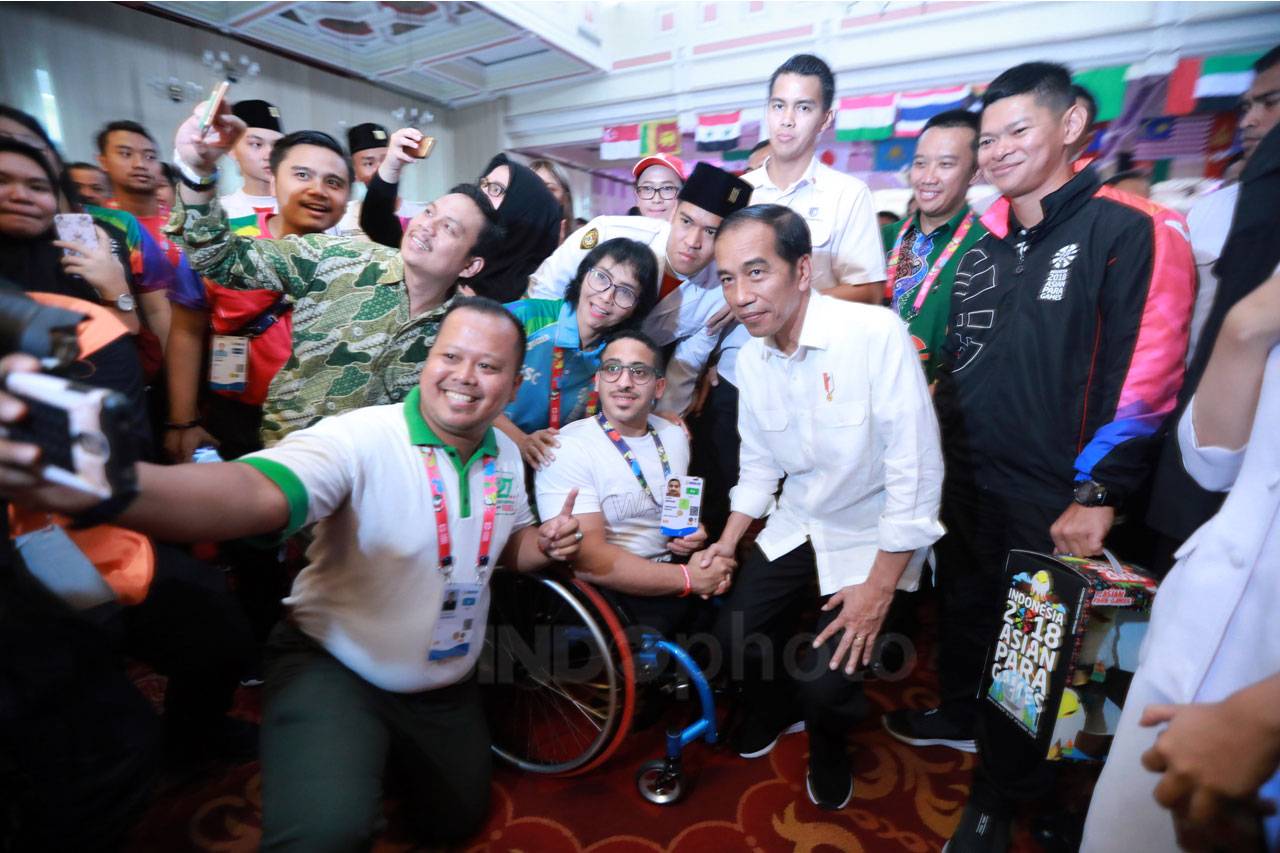 Presiden Jokowi Saksikan...