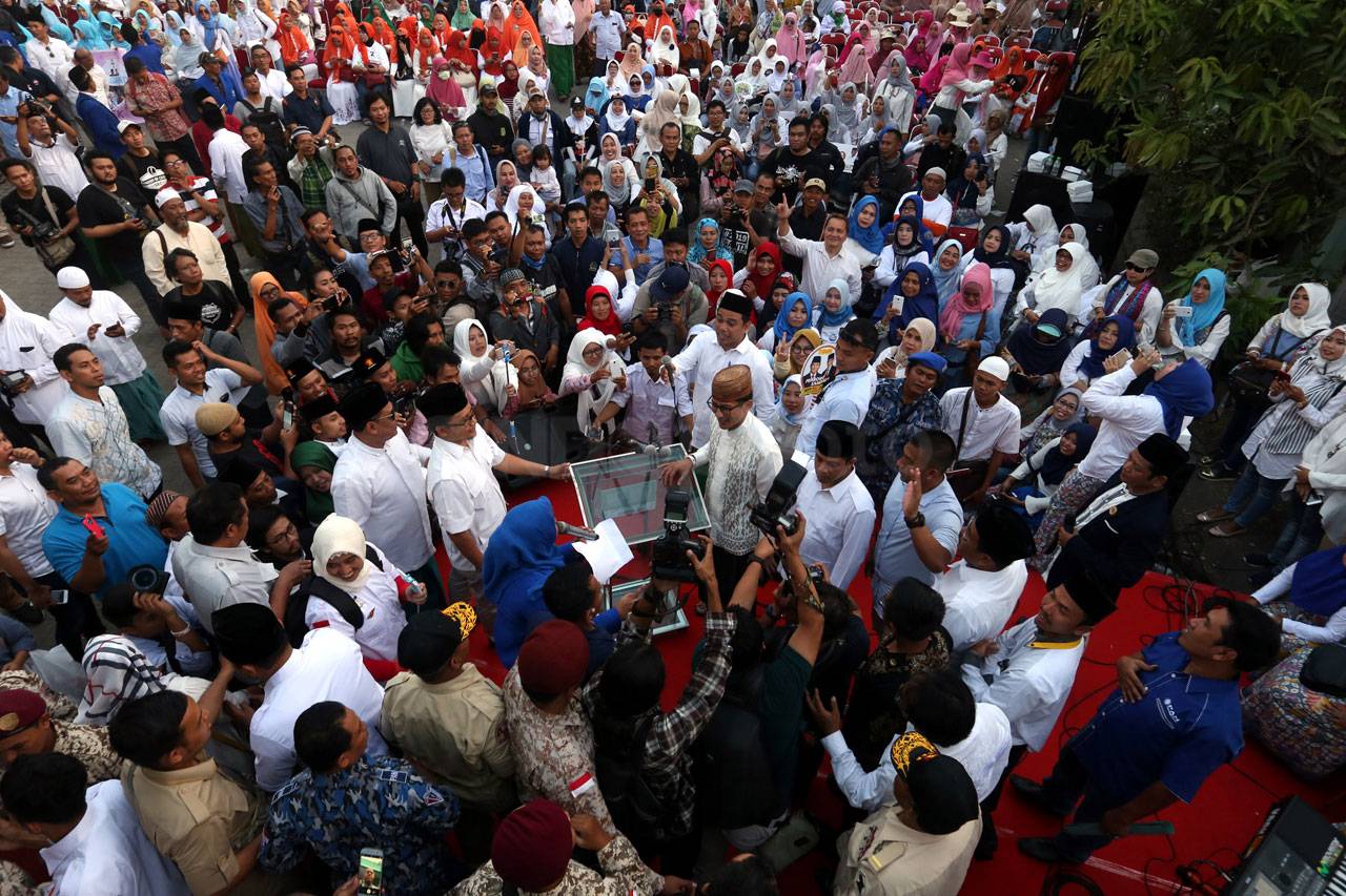 Cawapres Sandiaga Uno...