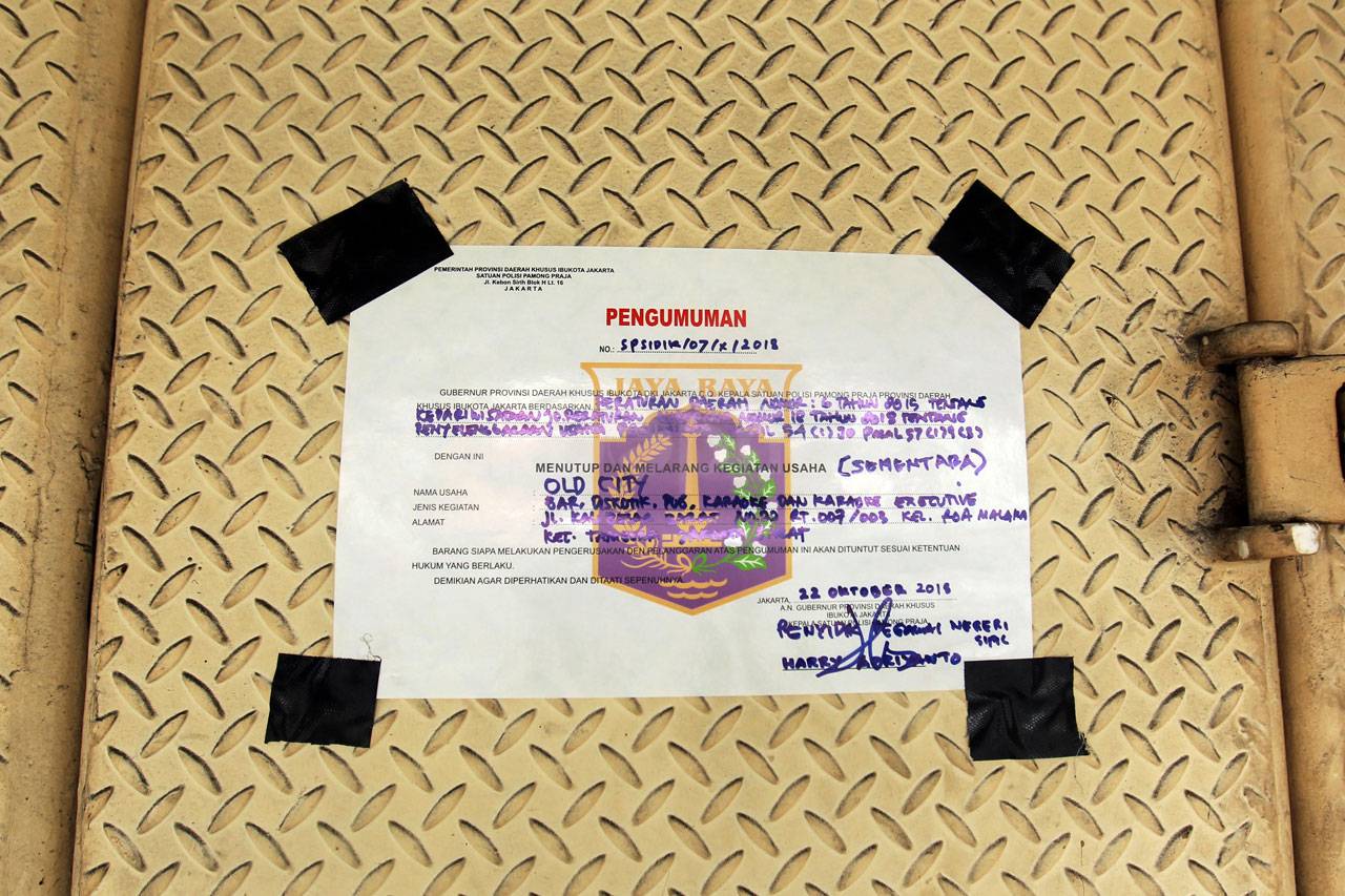 Proses Penyidikan, Diskotik...