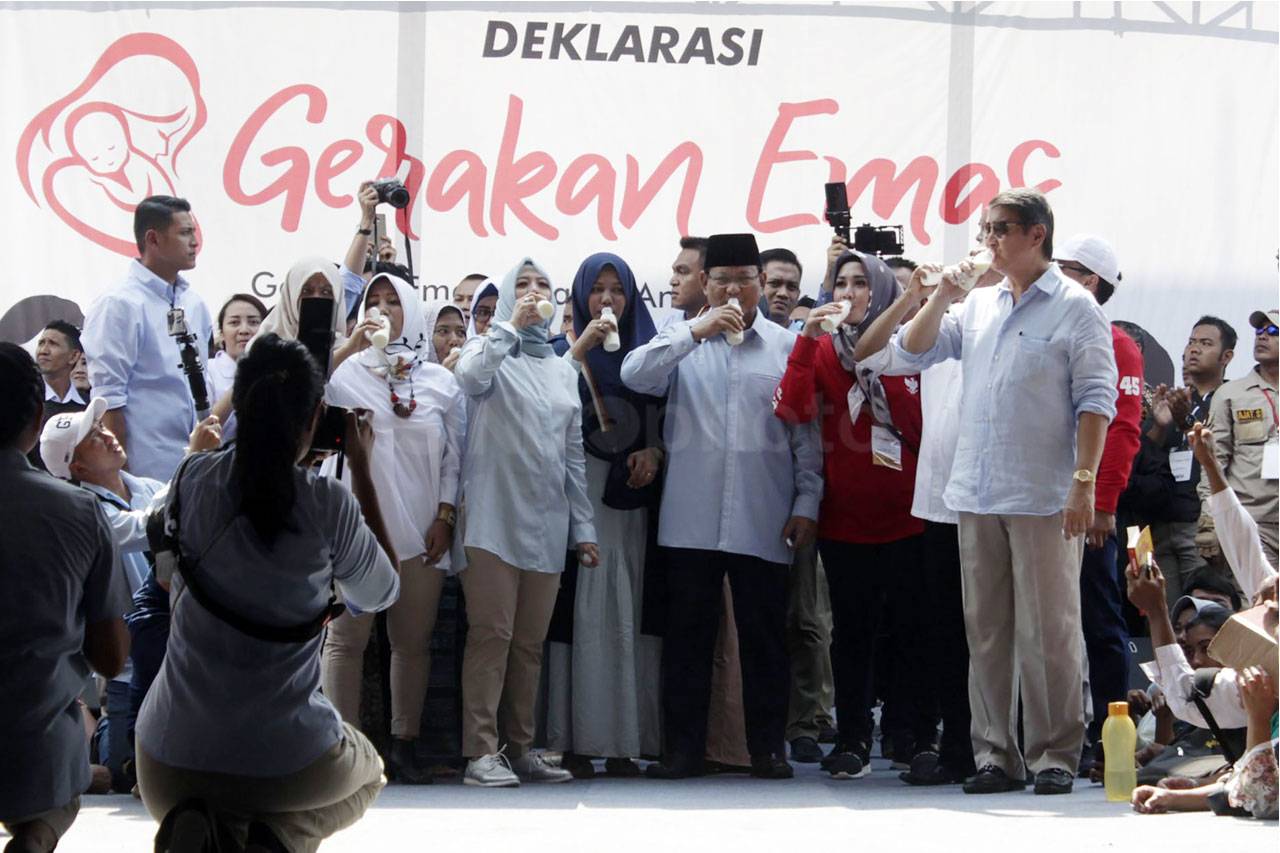 Capres Prabowo Hadiri...
