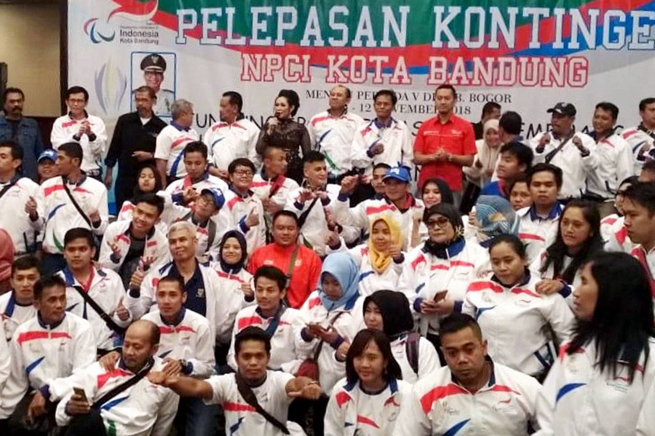 CNAF Dukung Atlet NPCI...