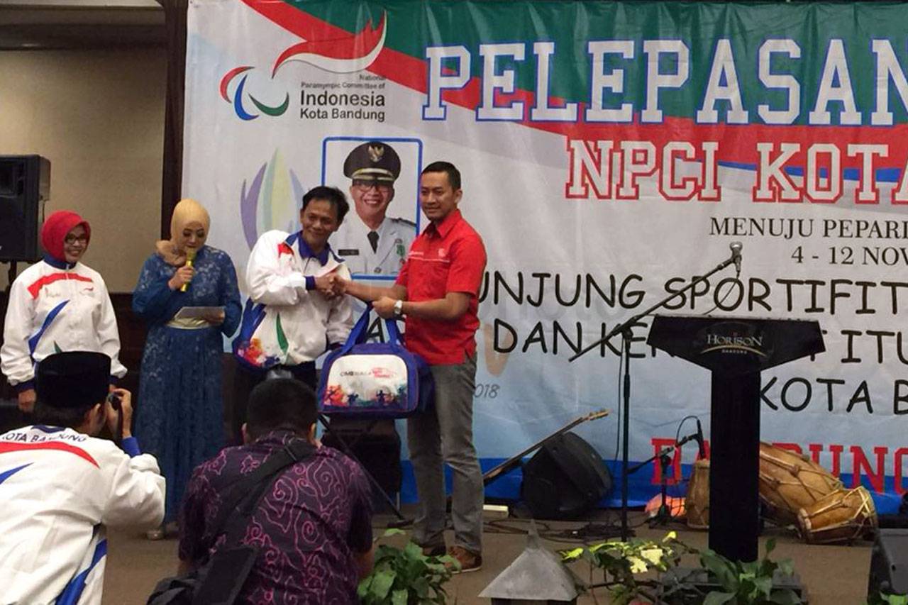 CNAF Dukung Atlet NPCI...