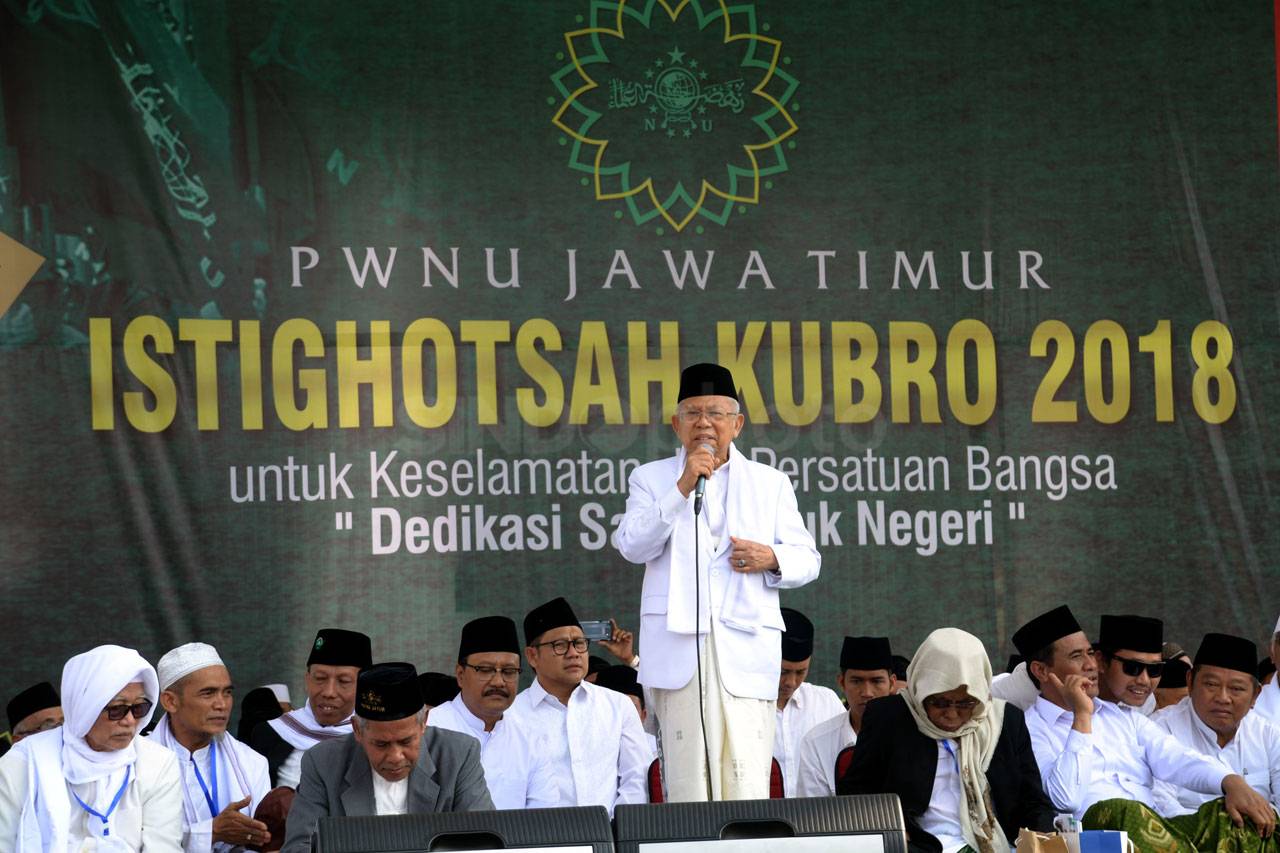 Cawapres Maruf Amin...