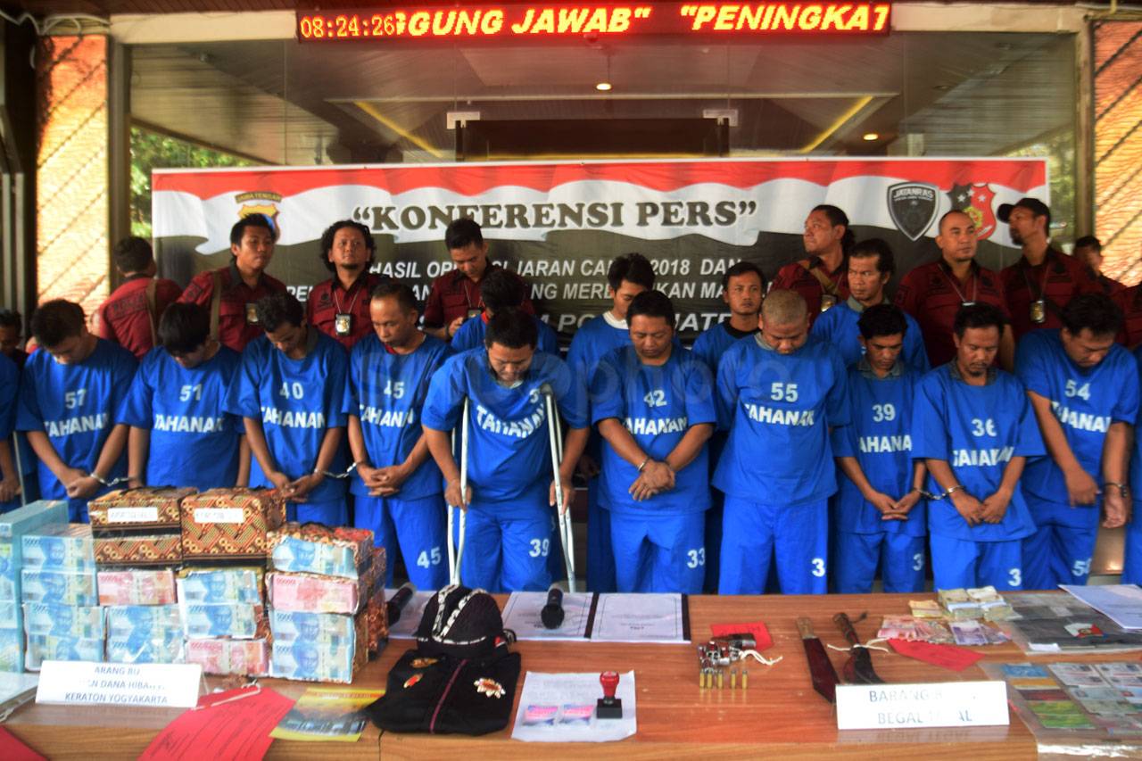 Polda Jateng Rilis Hasil...