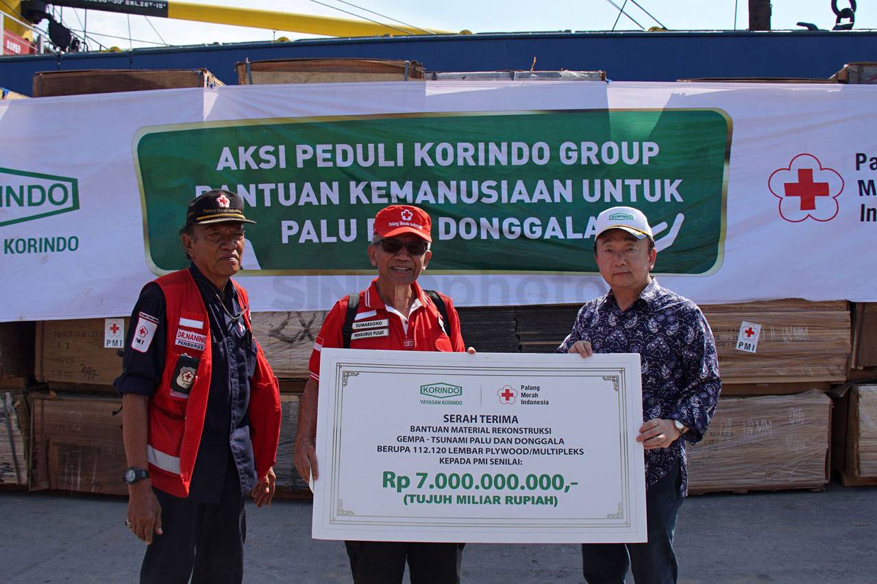 Korindo Bantu Korban...