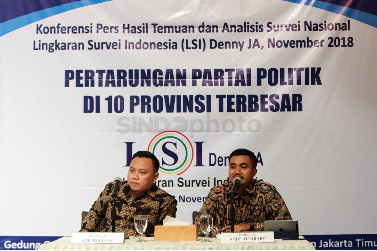 LSI Rilis Hasil Survei...
