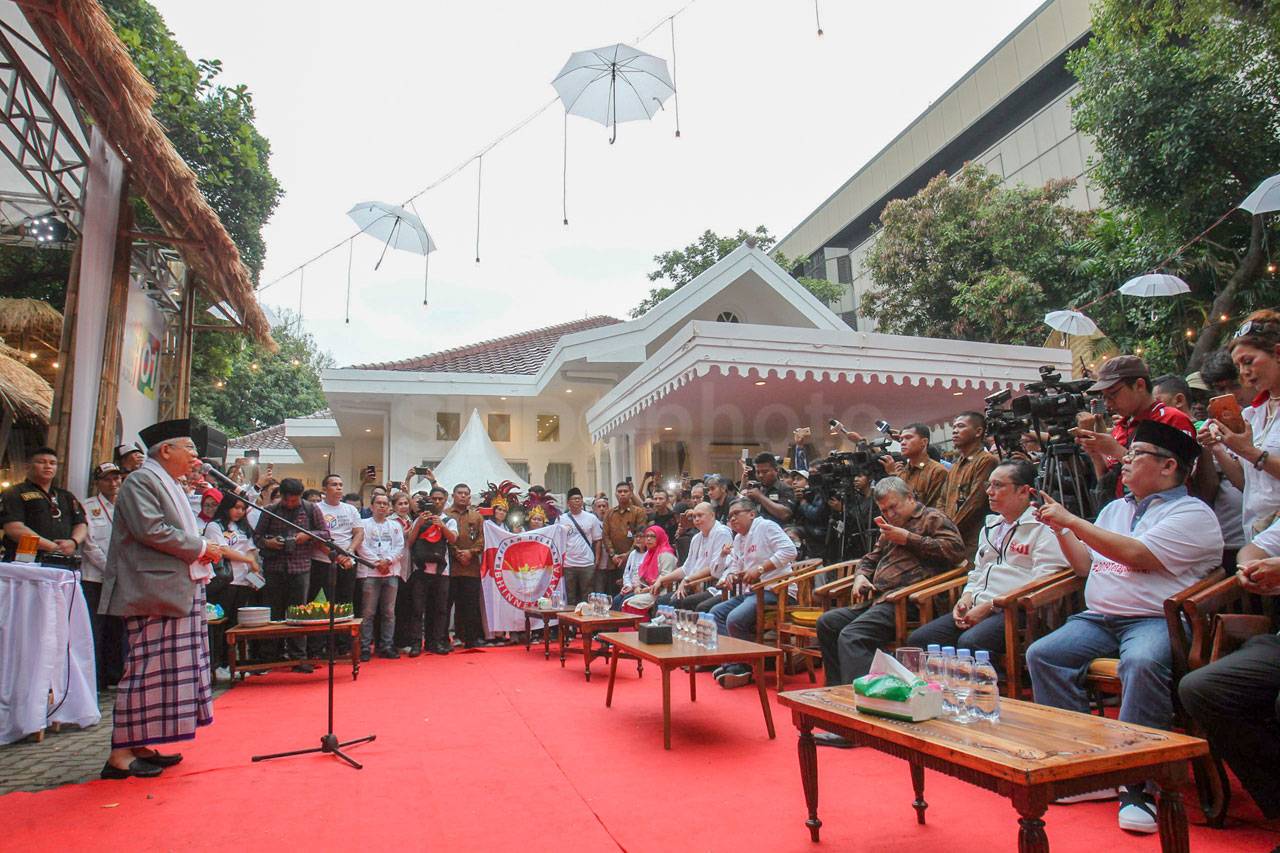 Cawapres Maruf Amin...