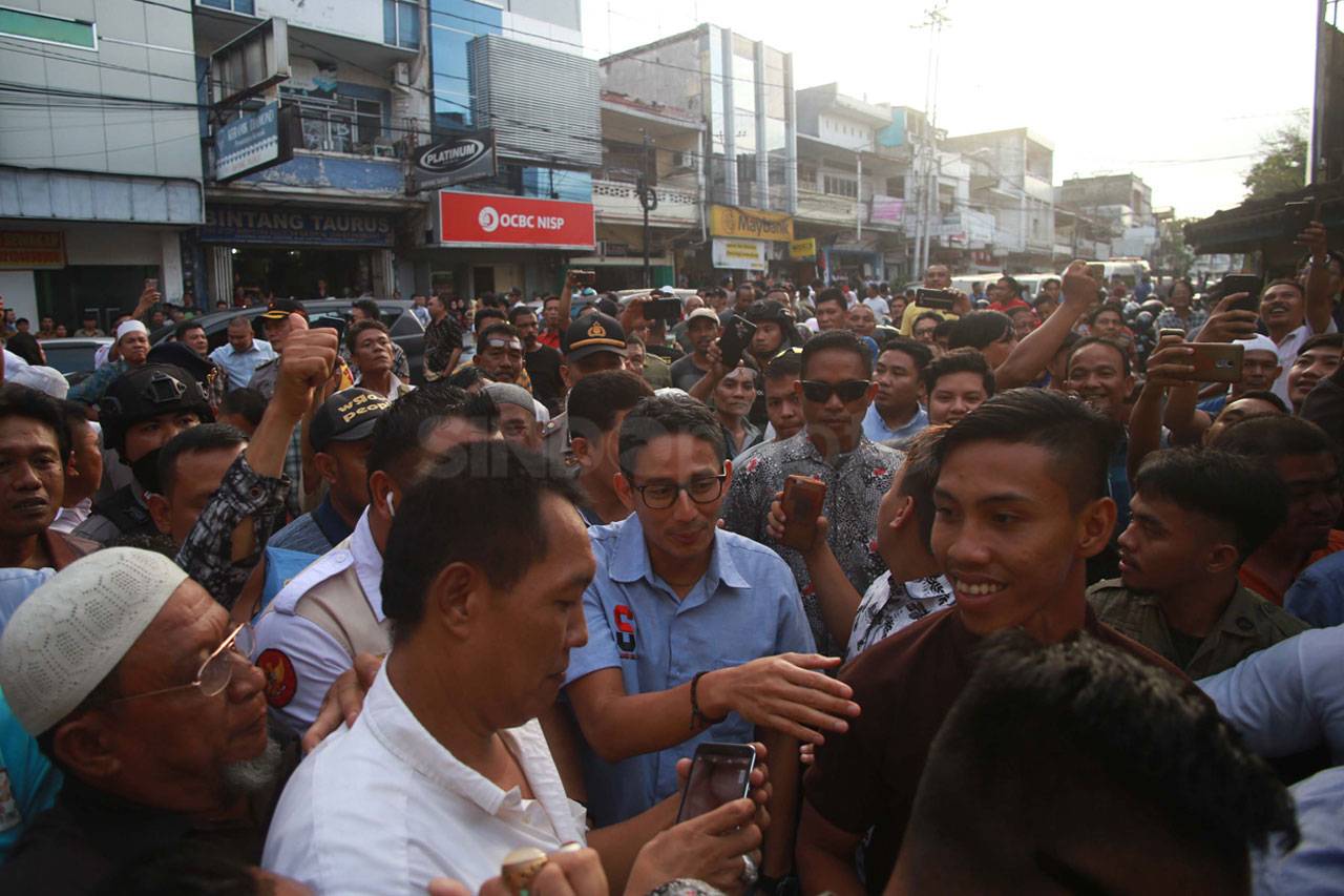Cawapres Sandiaga Uno...