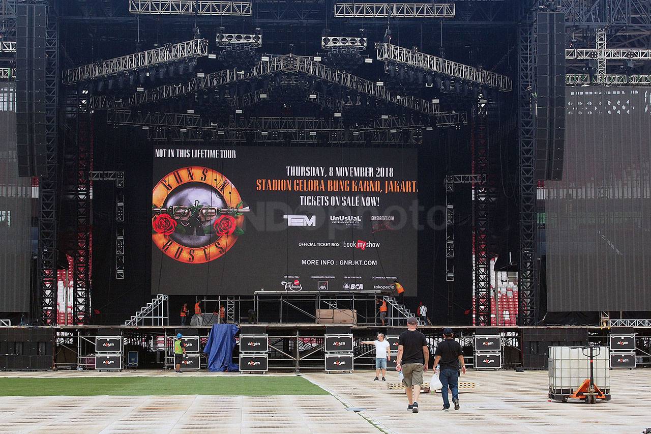 GNR Siap Hentak Stadion...