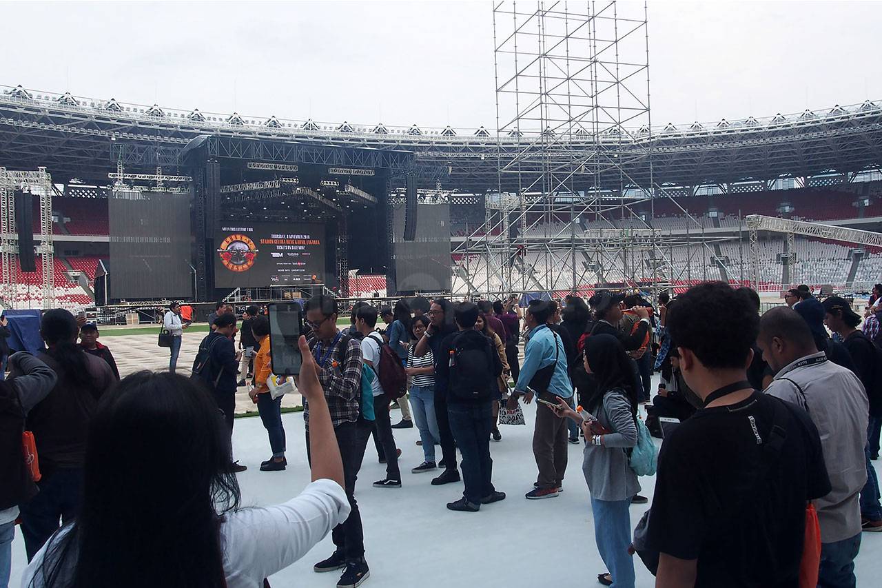 GNR Siap Hentak Stadion...