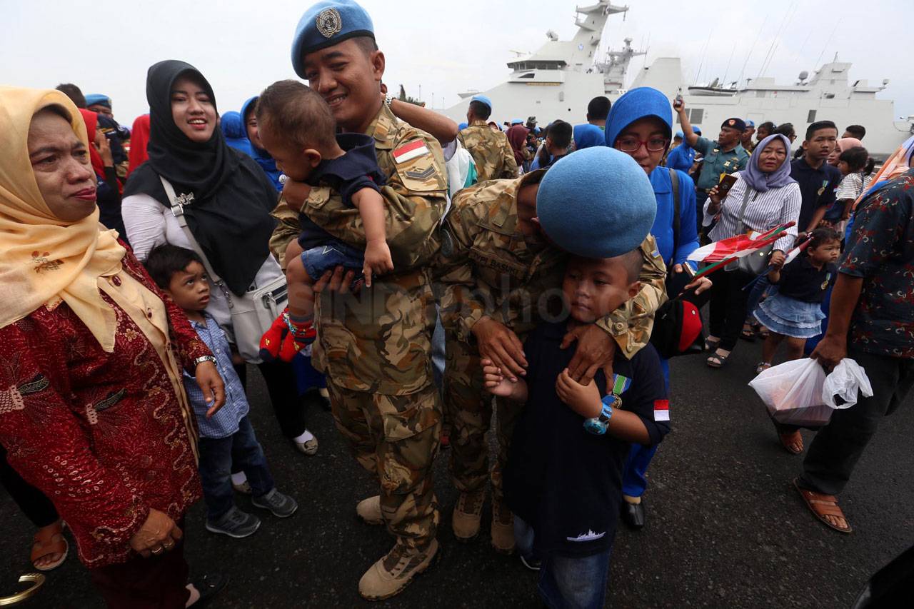 Satgas Maritim TNI Konga...