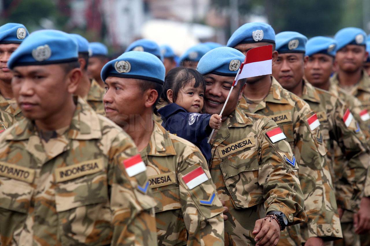Satgas Maritim TNI Konga...
