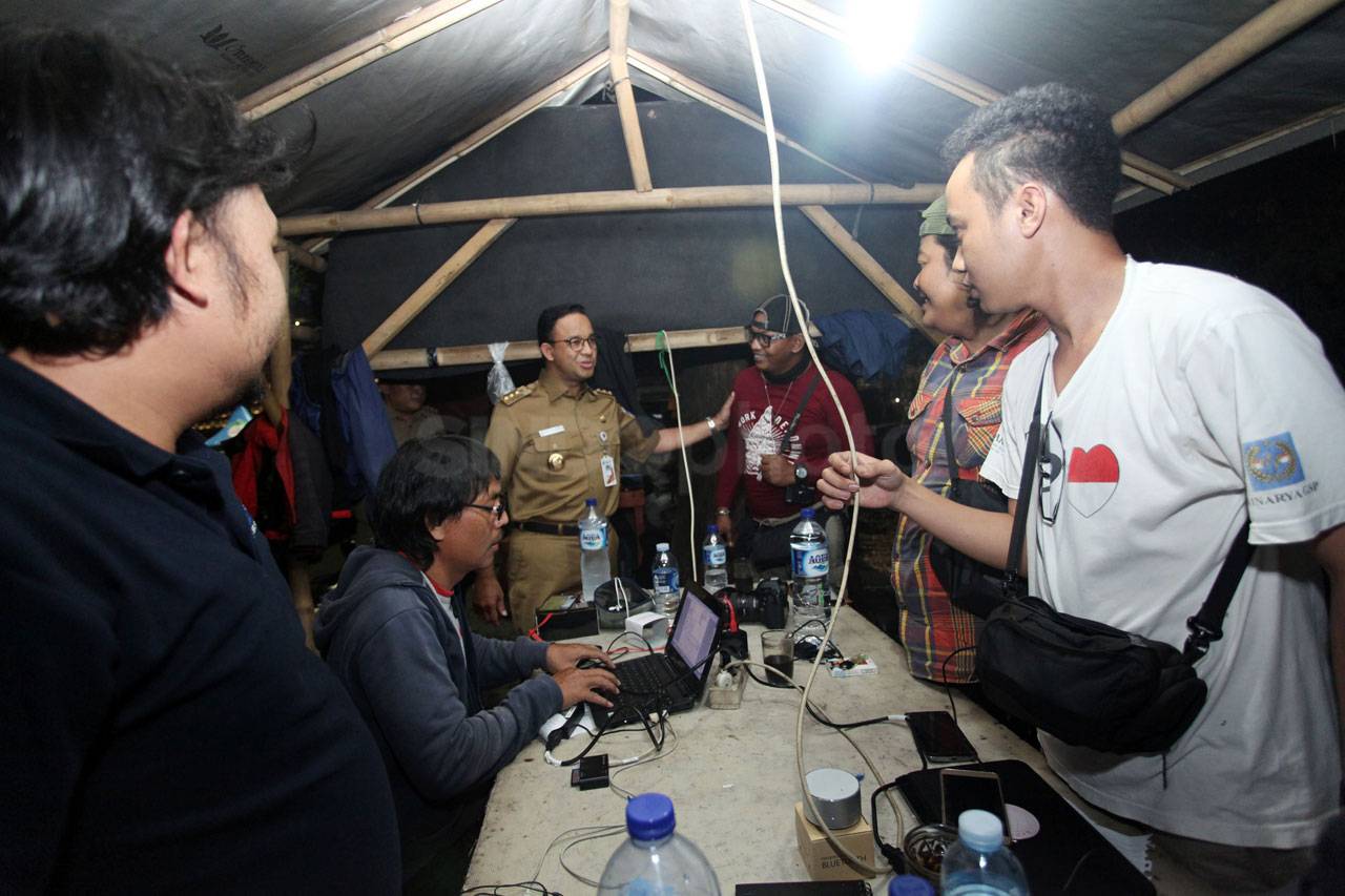 Gubernur Anies Baswedan...