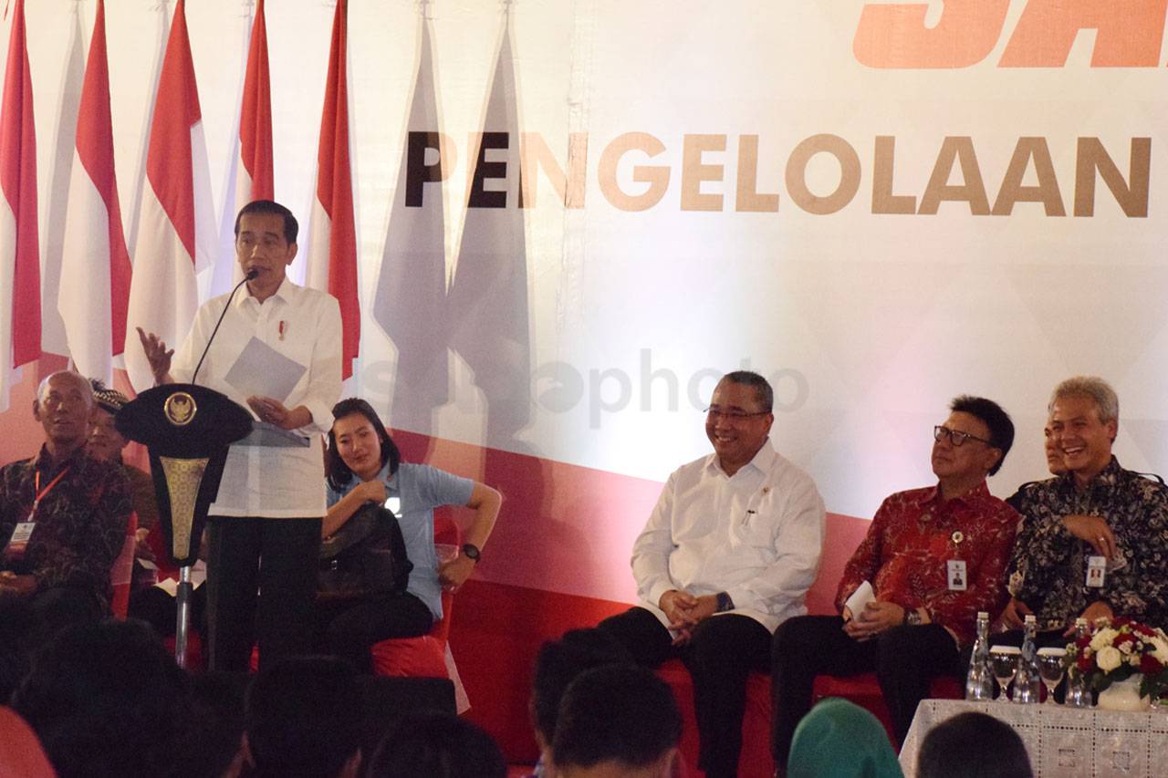 Presiden Jokowi hadiri...