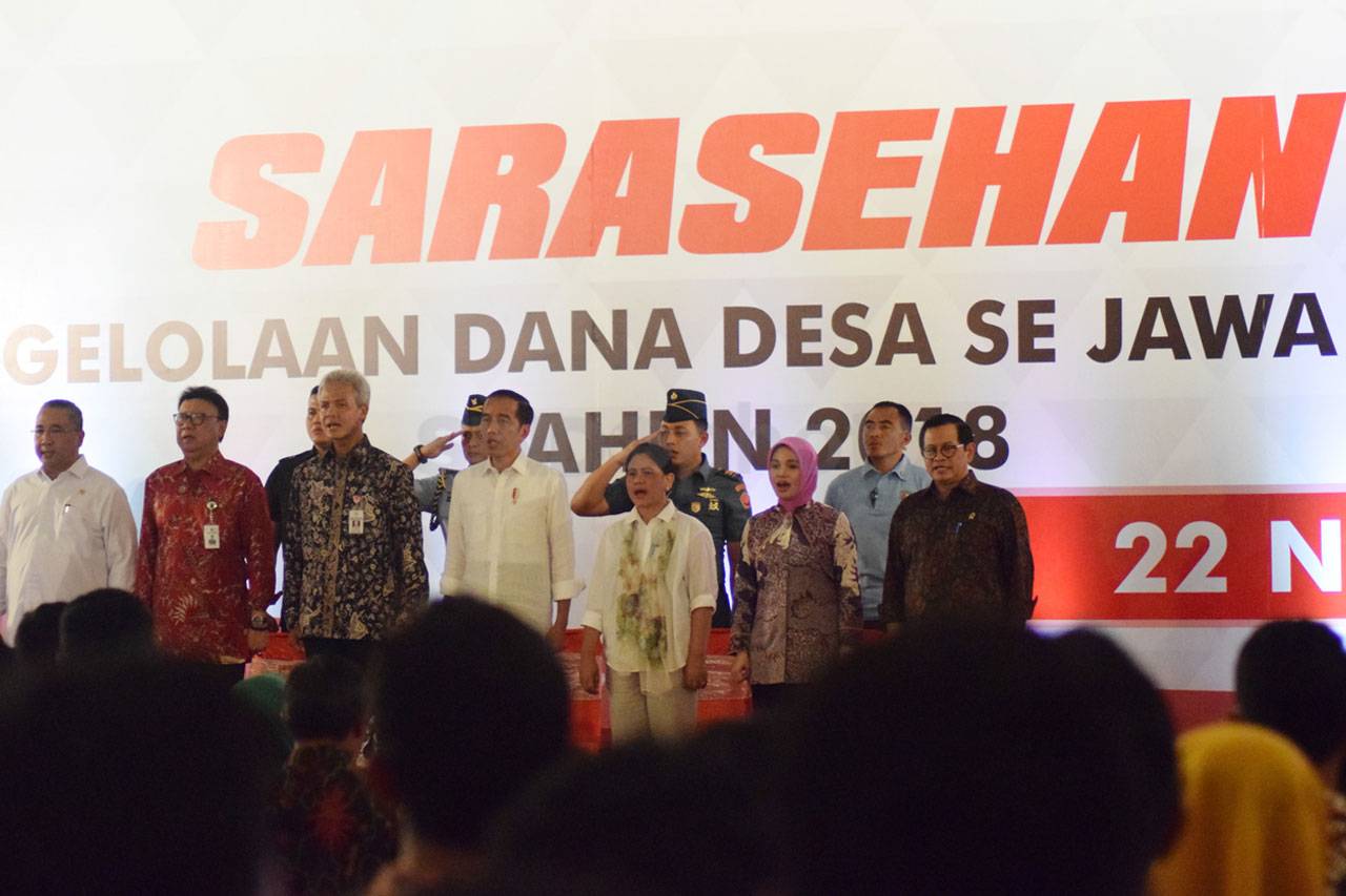 Presiden Jokowi hadiri...