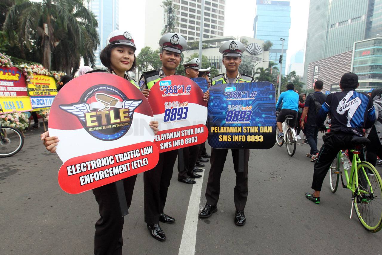 Polri Launching Tilang...