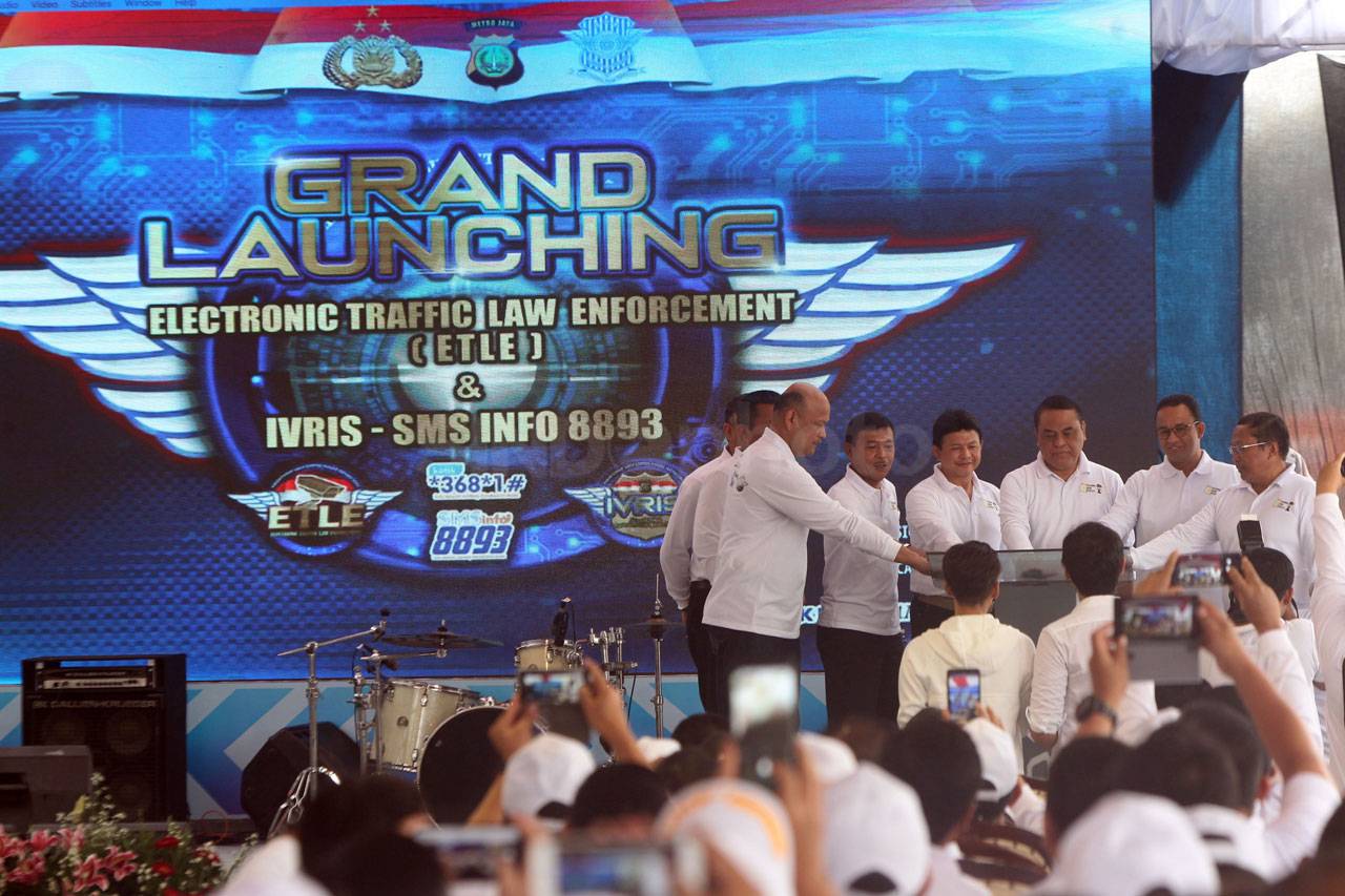 Polri Launching Tilang...