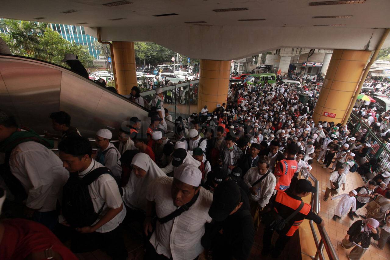 Usai Dari Monas Peserta...