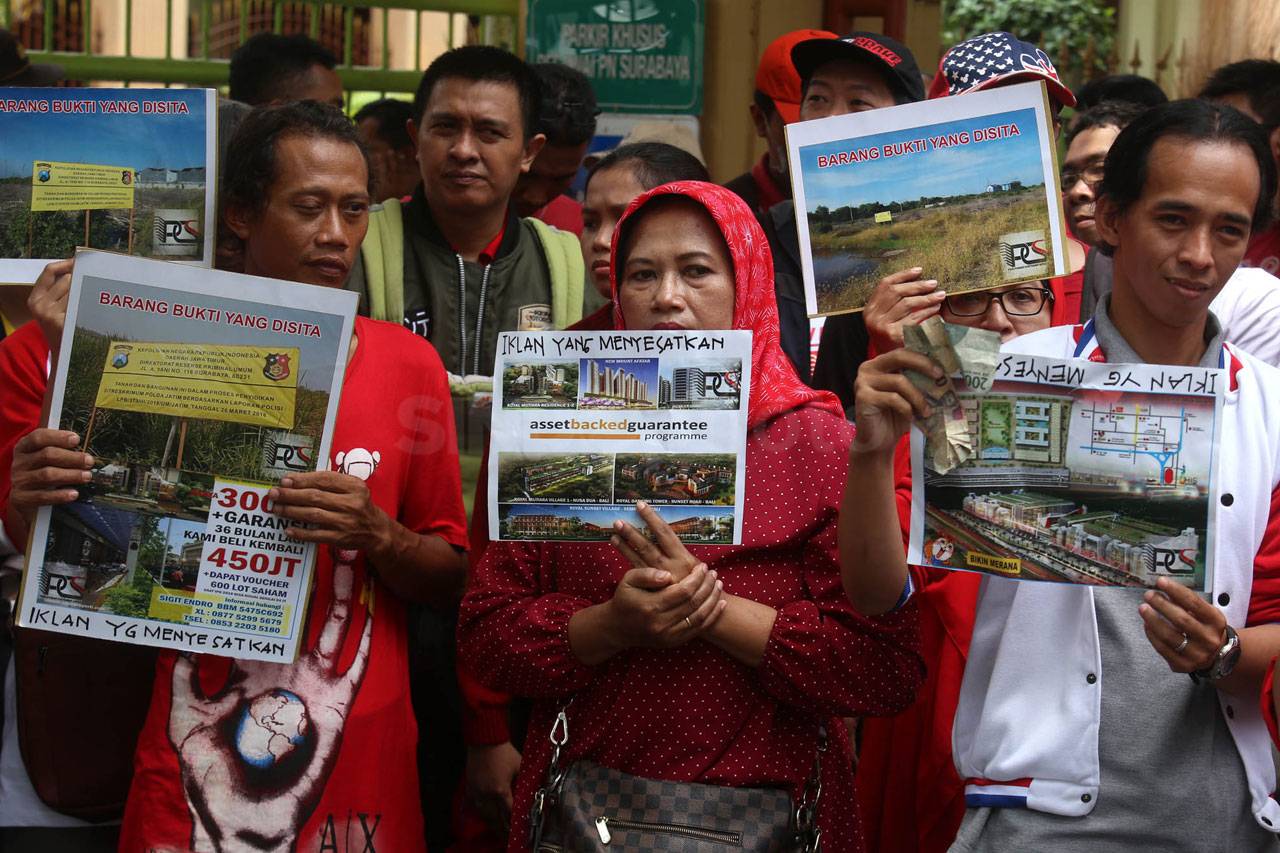 Ratusan Korban Penipuan...