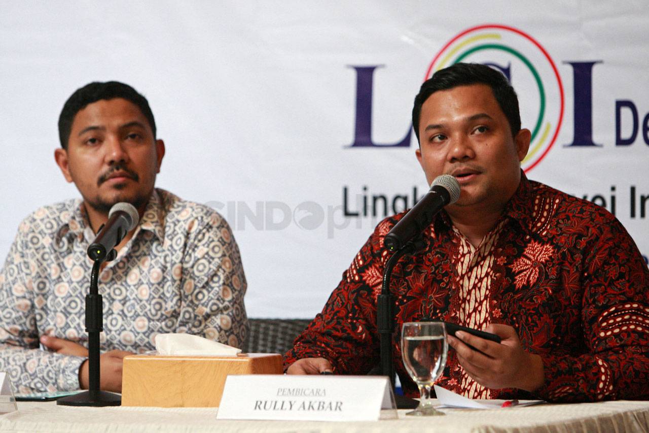 LSI Rilis Hasil Survei...