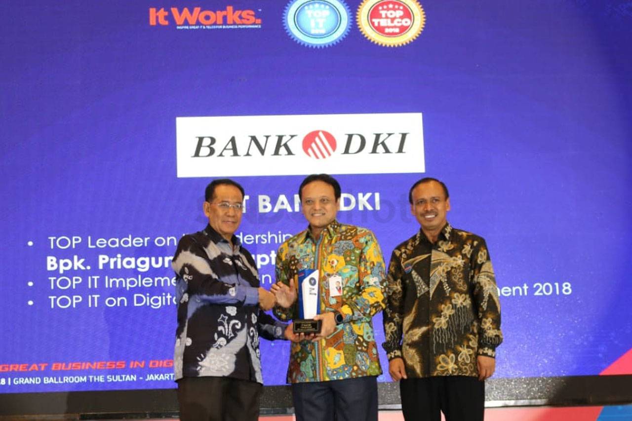 Bank DKI Raih Penghargaan...