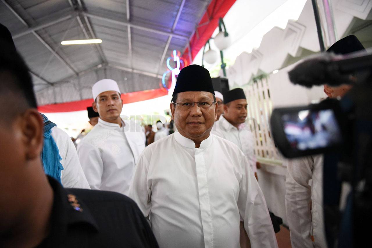Capres Prabowo Hadiri...