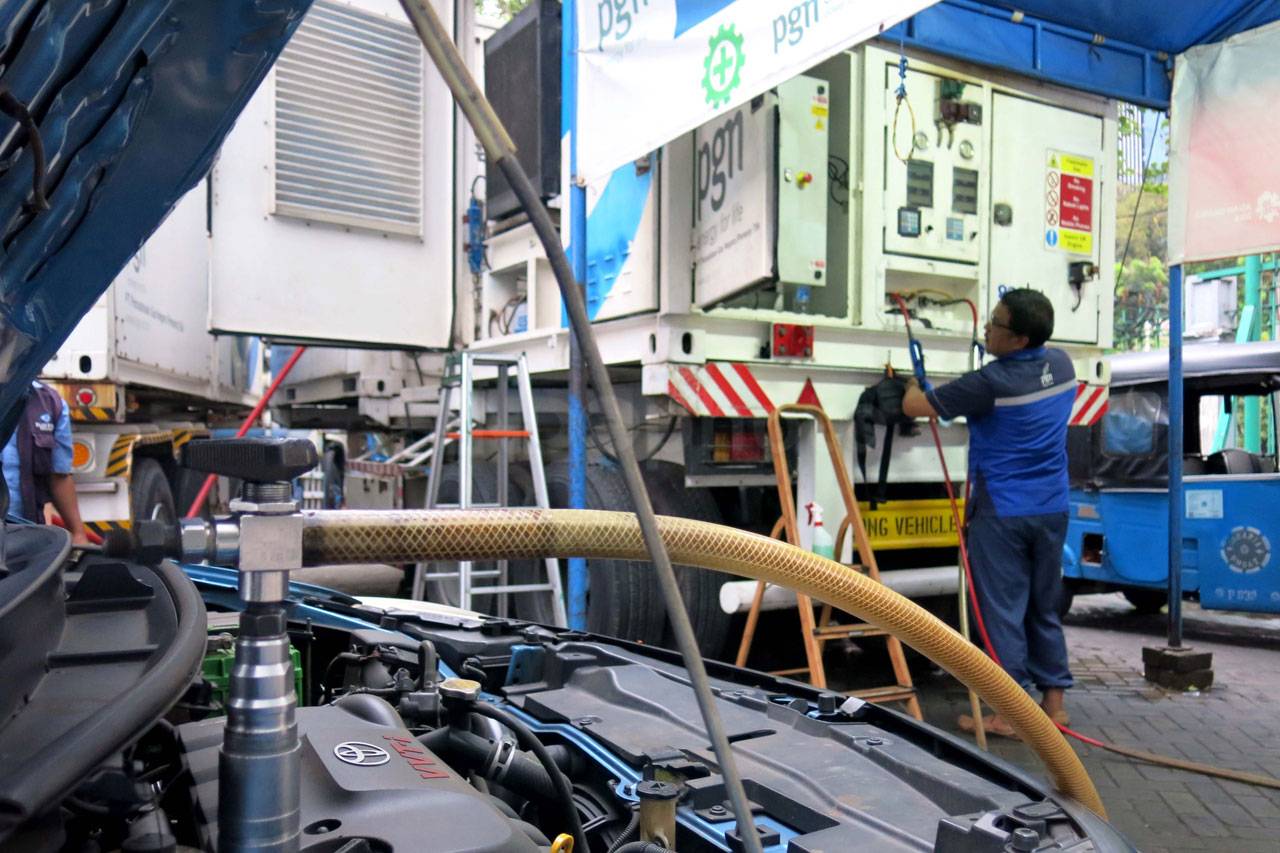 Untung Pakai Gas