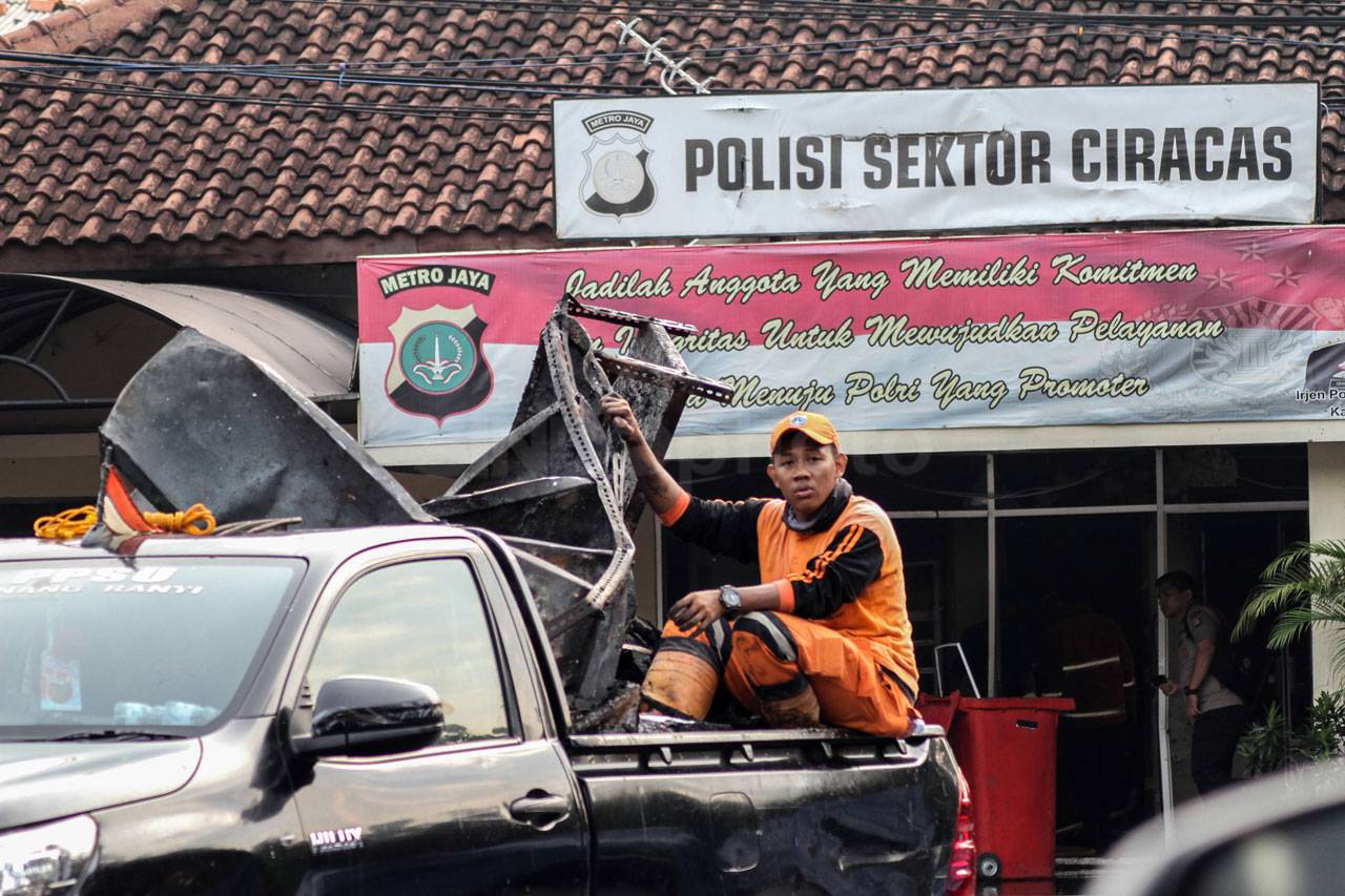 Situasi di Kantor Polsek...
