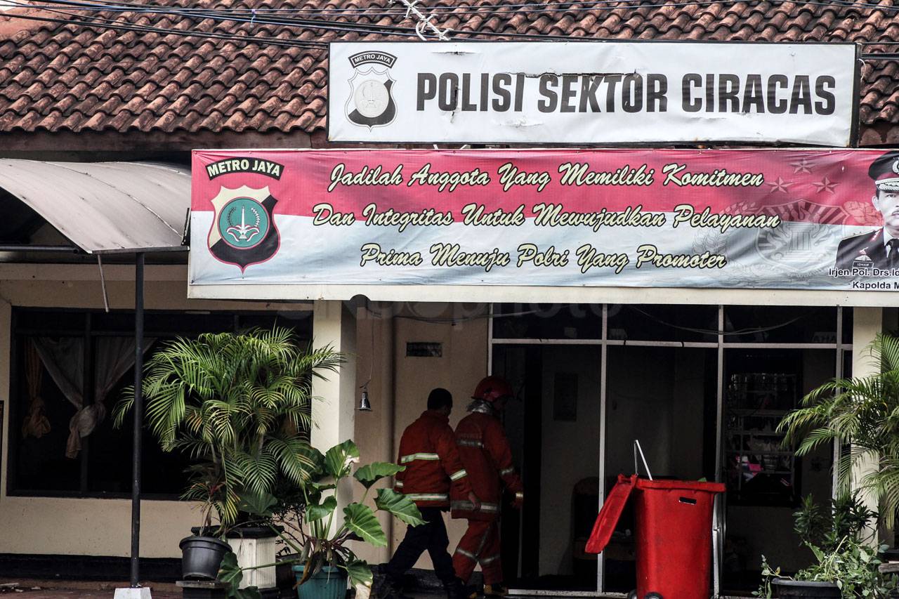 Situasi di Kantor Polsek...