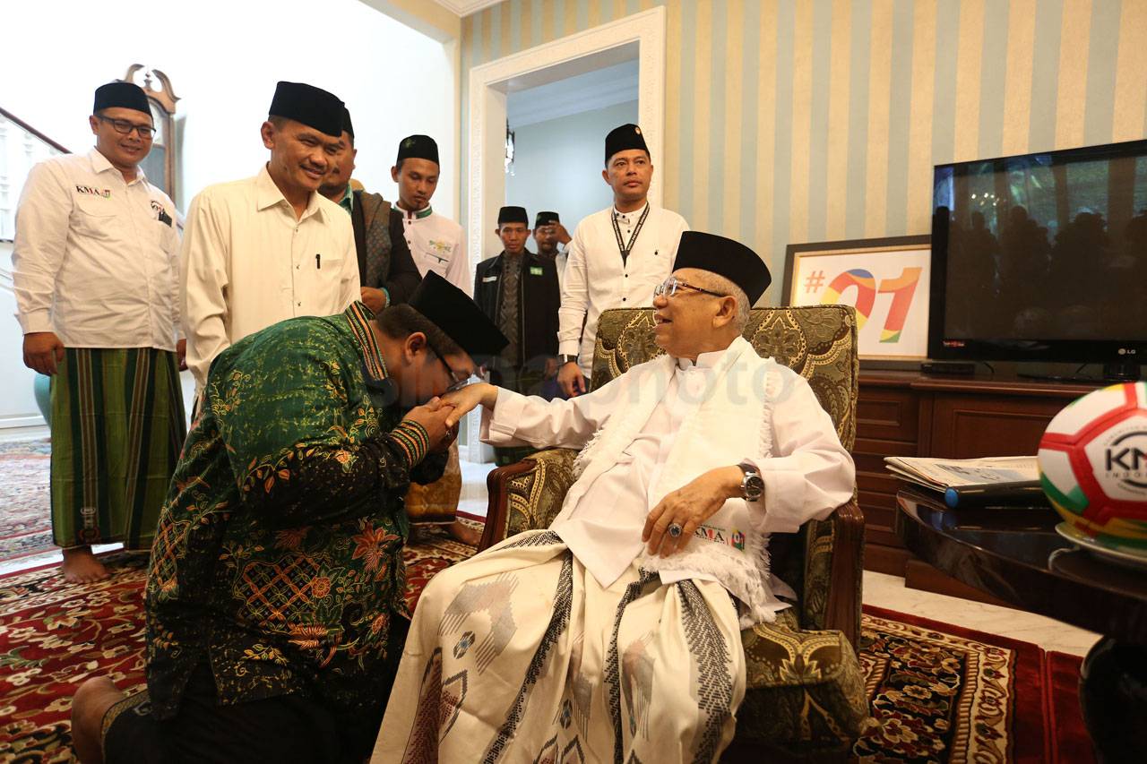 Cawapres Maruf Amin...
