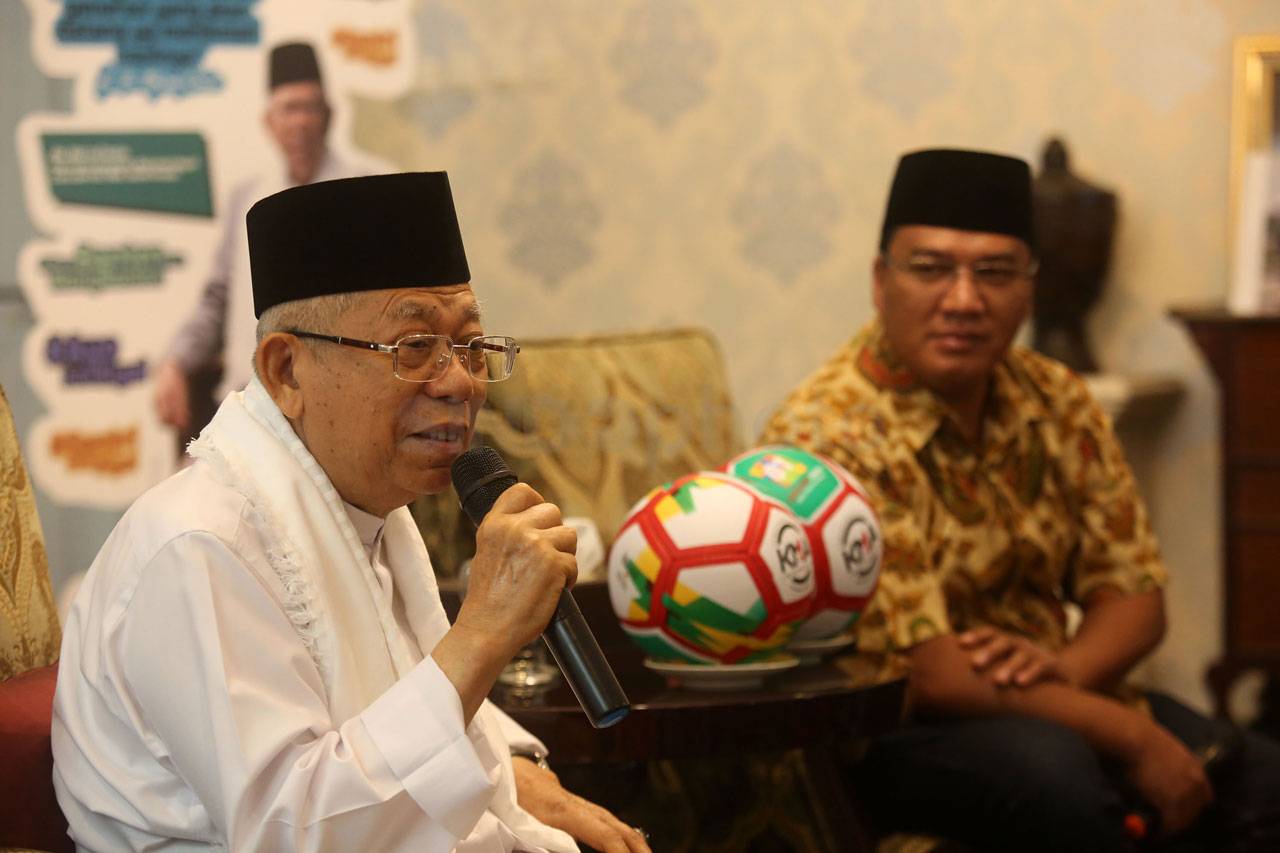 Cawapres Maruf Amin...