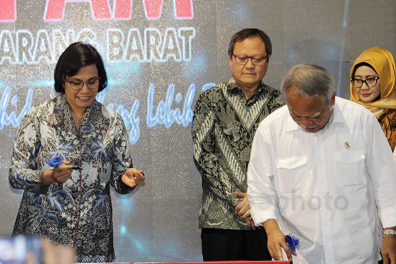 Menkeu dan Menteri PUPR...